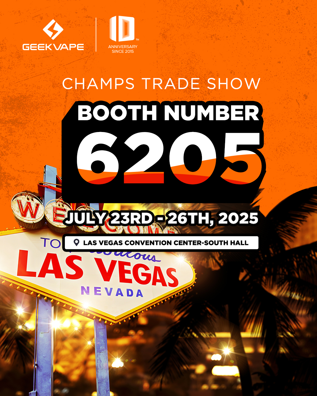 booth number 6205