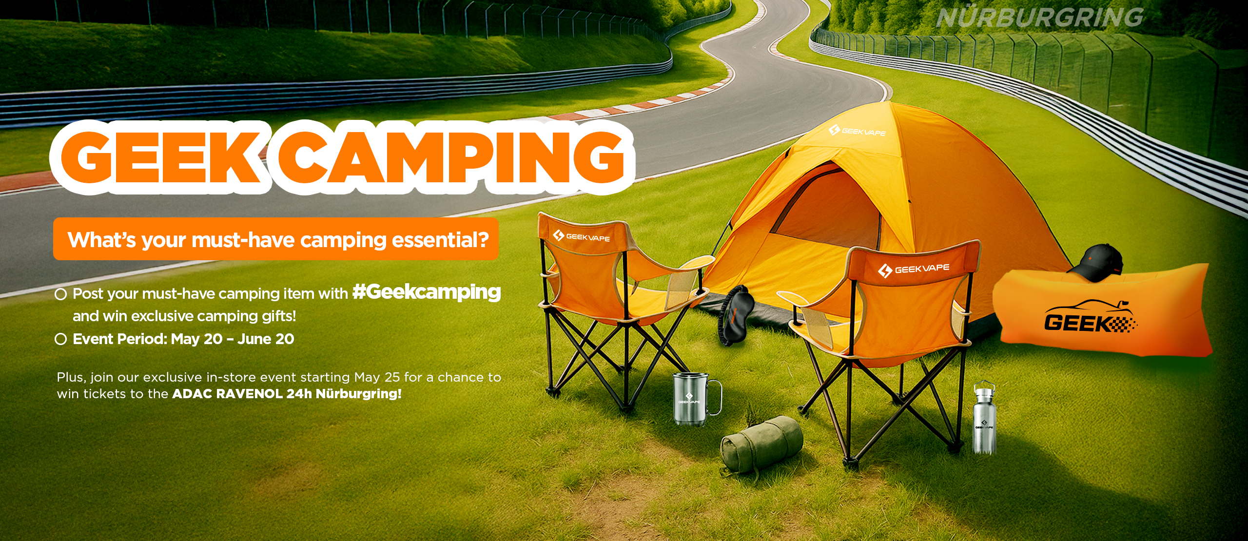 geek camping