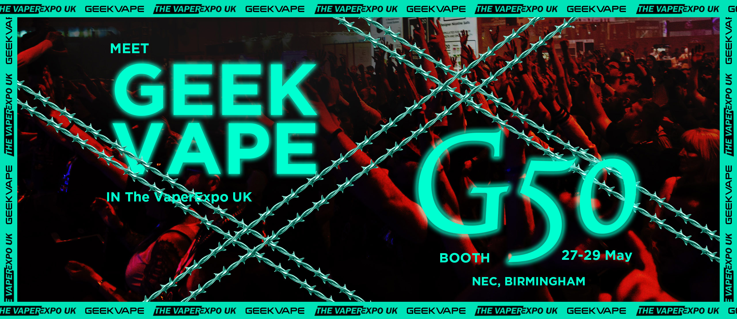 Meet Geekvape in the VaperExpo UK